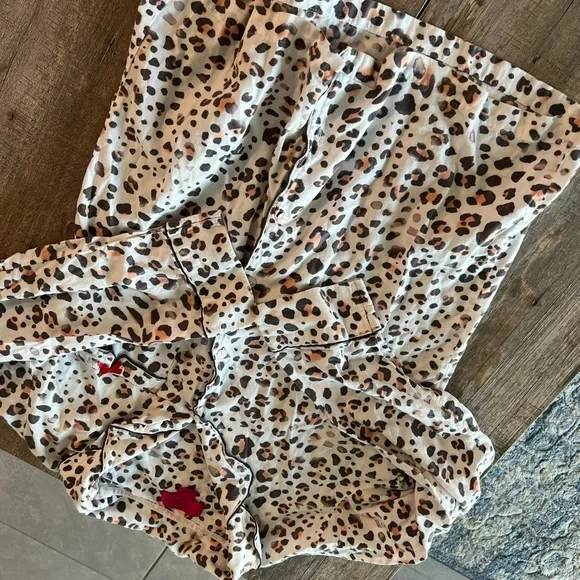 Victoria secret Leopard Print Pajamas